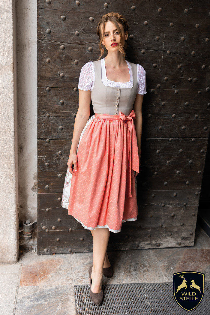 Dirndl Editha - beige